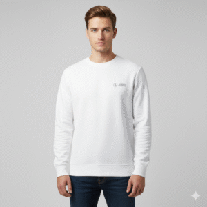 amg motorsport white pullover