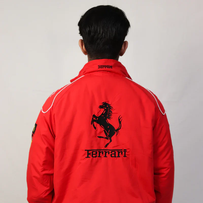 burnunit classic red racing jacket (inspired by ferrari heritage) burnunit classic red racing jacket (inspired by ferrari heritage)